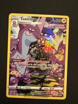 Toxtricity GG09/GG70 Ultra Rare Mint Galarian Gallery Crown Zenith Pokemon TCGNM - Image 1