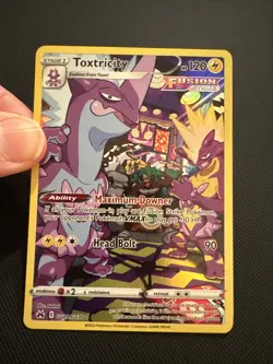 Toxtricity GG09/GG70 Ultra Rare Mint Galarian Gallery Crown Zenith Pokemon TCGNM - Image 2