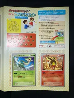 BW Magazine insert PROMO 2011 Litwick Zorua etc Pokemon Card Japanese - Image 2