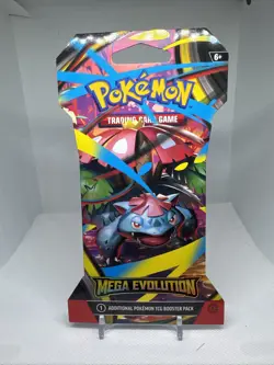 Pokemon Mega Evolution Booster Pack Hanger | Pokemon TCG | Sealed - Image 2