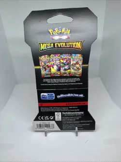 Pokemon Mega Evolution Booster Pack Hanger | Pokemon TCG | Sealed - Image 3