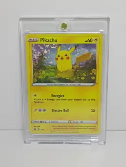 Pokemon TCG Pikachu - 7/15 McDonald's Promos 2022 Promo 007/015 Holo Confetti - Image 1
