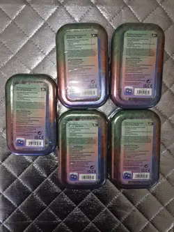 Pokemon Lumiose City Mini Tin Complete Set of 5 Factory Sealed TCG Booster Lot - Image 2