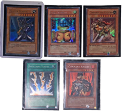 Yugioh Lot of 93 Cards Yu-Gi-Oh 5 Rare Cards Buster Blader Trading Cards - Image 2