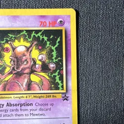 Wizards of the Coast Mewtwo Wotc Promo 14/53 Holo EN 2000 70 HP Psyburn - Image 4