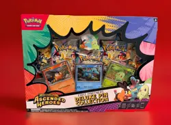 Pokemon TCG First Partners Deluxe Pin Collection Mega Evolution Ascended Heroes - Image 1