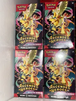 Pokemon Ascended Heroes Booster Bundle - 6 Booster Packs - Factory SEALED - Image 1