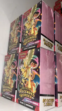 Pokemon Ascended Heroes Booster Bundle - 6 Booster Packs - Factory SEALED - Image 2
