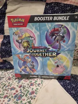 Pokemon TCG Scarlet & Violet Journey Together Booster Bundle Box 6 Packs - Image 1