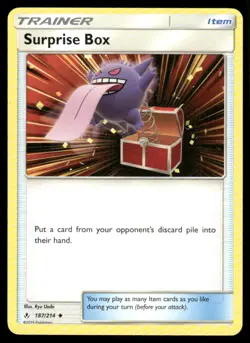 Surprise Box 187/214 Uncommon Unbroken Bonds Pokemon Lightly Played - Image 1