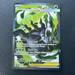 Mega Darkrai ex 101/084 Ultra Rare - Pitch Black Pokemon TCG - Image 1