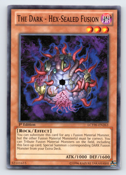 The Dark - Hex-Sealed Fusion - LCYW-EN263 - Common - 1st Edition - Yugioh - Image 1