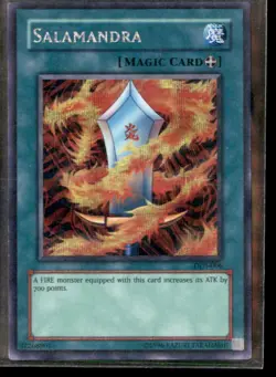 Yu Gi Oh Salamandra Secret Rare DDS-006 (1996) Holo - Image 1