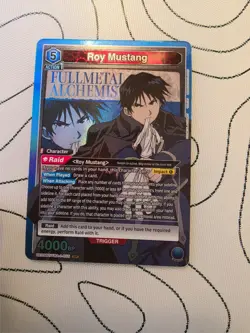 Union Arena | Roy Mustang | UE09BT/FMA-1-055 | NM | Foil - Image 1