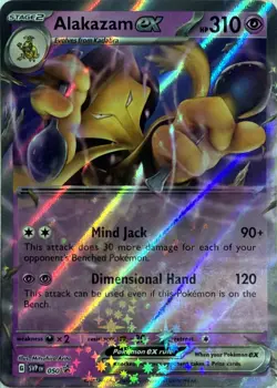 Pokemon TCG Alakazam ex - 050 050 Holofoil SV: Scarlet & Violet Promo Cards - Image 1