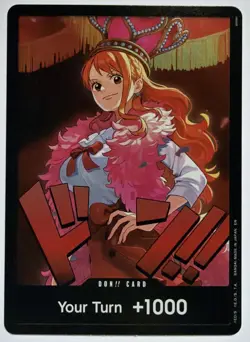 DON!! Card (Nami) Extra Booster: One Piece Heroines Edition Regular - Image 1