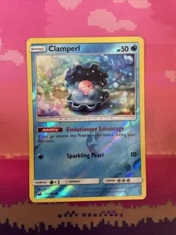 Pokemon Card Clamperl Celestial Storm Reverse Holo 41/168 Near Mint - Image 1