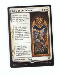 MTG Battle at the Helvault Commander Masters Regular Rare Card 0719 NM - Image 1