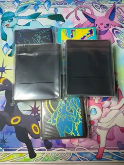 Pokemon Card Sleeves Lot of 5 Sealed ETB Lucario Charizard Dragonite - Image 2
