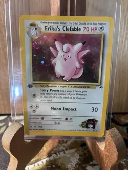 ERIKA'S CLEFABLE - 3/132 Gym Heroes - Pokemon Card - Image 1