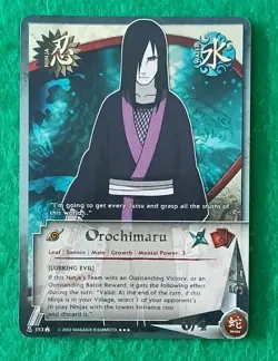 Lot Of 5 Naruto Collectible Card Games- All Super Rare All Holo.EX-NM - Image 2