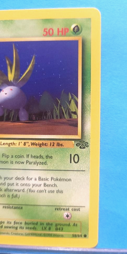 Pokemon Cards Oddish 58/64 1st Edition Jungle PACK FRESH-NEVER PLAYED- MINT - Image 3