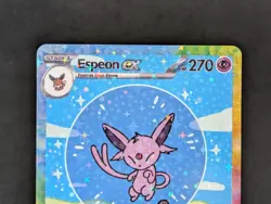 BUBBLE ESPEON EX POKEMON CARD * FAN ART * MEW FRIENDS Paldean 232/091 - Image 2