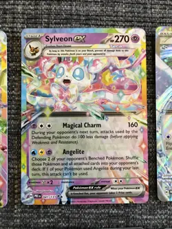Pokemon TCG Prismatic Evolutions Promo Holo 14 - Card Lot Eeveelution ex Ace - Image 3