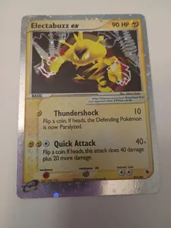 Electabuzz ex 97/109 Ruby and Sapphire Holo Pokemon Card - Image 1