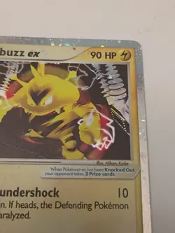 Electabuzz ex 97/109 Ruby and Sapphire Holo Pokemon Card - Image 5
