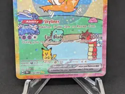 BUBBLE LATIAS EX POKEMON CARD * FAN ART * MEW FRIENDS Paldean 232/091 - Image 3