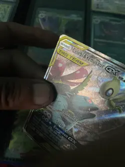 Pokemon TCG Celebi & Venusaur GX Holo Ultra Rare Card Team Up 1/181 - Image 5
