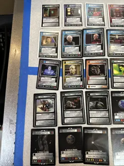 Star Trek CCG 45-Card Promo Lot Lightly-Played (see photo and description) - Image 2