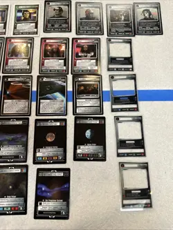 Star Trek CCG 45-Card Promo Lot Lightly-Played (see photo and description) - Image 4