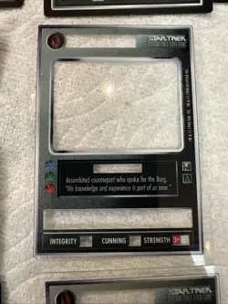 Star Trek CCG 45-Card Promo Lot Lightly-Played (see photo and description) - Image 5
