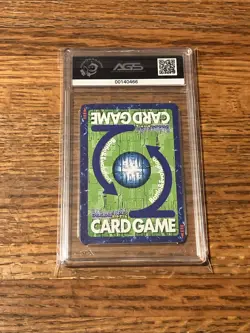 Gigadramon Bo-186 Digimon Card Game BANDAI 2000 Japanese Graded AGS 9 Mint - Image 3