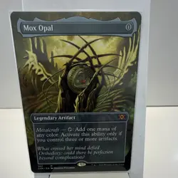 Mox Opal - MTG Double Masters Borderless Mythic Legendary Artifact #362 - Image 1