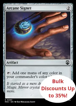BULK DISCOUNTS! Arcane Signet - Near Mint - MTG Commander Staple - Image 1