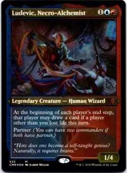 Ludevic, Necro-Alchemist (Foil Etched) Commander Legends, 525 NM - Image 1