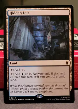 Hidden Lair - Marvel Super Heroes Regular - Mtg - Image 1