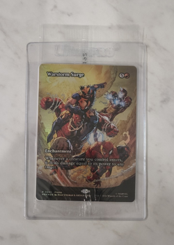 Wizards of the Coast MTG Warstorm Surge Foil Full Art Secret Lair Marvel 2024 - Image 1