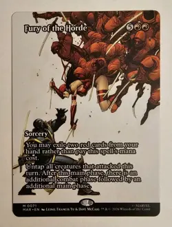 Fury of the Horde (Borderless) Marvel Universe Eternal-Legal Regular - Image 1