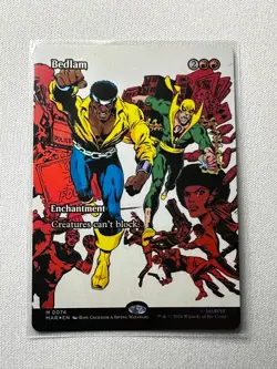 Bedlam (Borderless) 74 Marvel Universe Eternal-Legal Foil M NM - Image 1