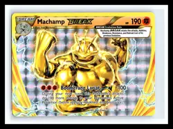 💥 2016 Machamp BREAK 60/108 XY Evolutions NM Pokemon Card Ultra Holo Rare - Image 1
