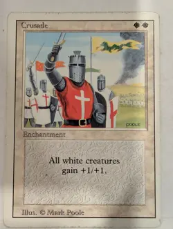 Crusade - Revised Core Set Magic the MTG - Image 1