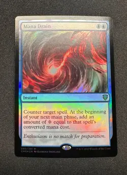 MANA DRAIN Commander Legends Magic: The Gathering Foil NM - Image 3