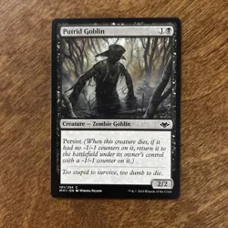 Putrid Goblin - MH1 - MTG - NM - Image 1