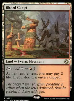 Blood Crypt - Lorwyn Eclipsed ECL - 262 - MTG Magic - Image 1