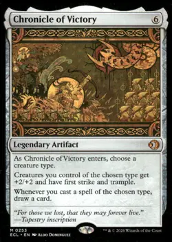 Chronicle of Victory - Lorwyn Eclipsed ECL - 253 - MTG Magic - Image 1