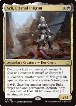 AYLI, ETERNAL PILGRIM mtg NM-M Foundations 1 Rare - Image 1